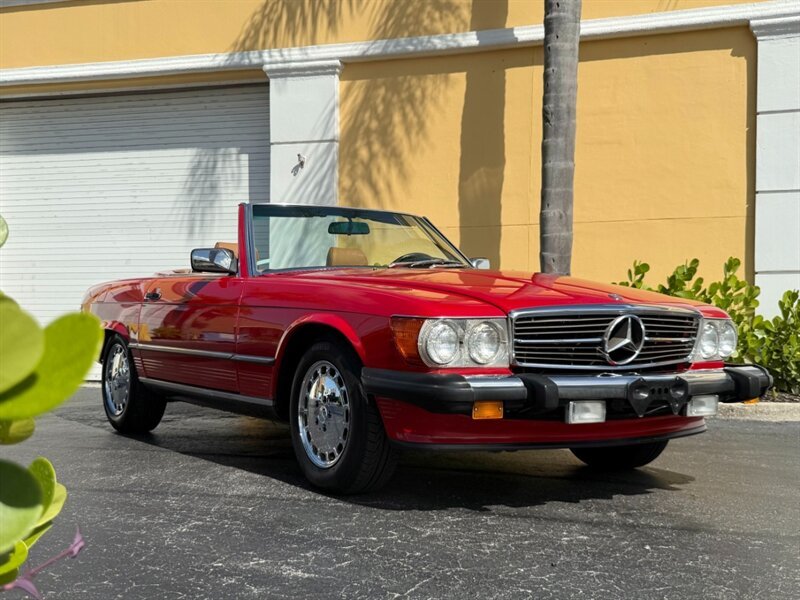 1989 Mercedes-Benz 560 SL Red