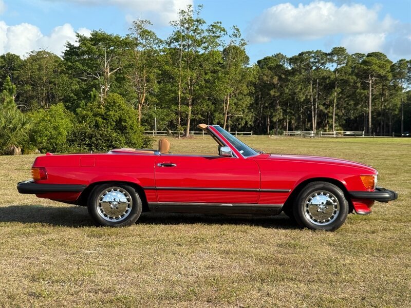 1989 Mercedes-Benz 560 SL Red
