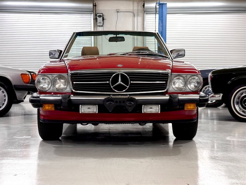 1989 Mercedes-Benz 560 SL Red