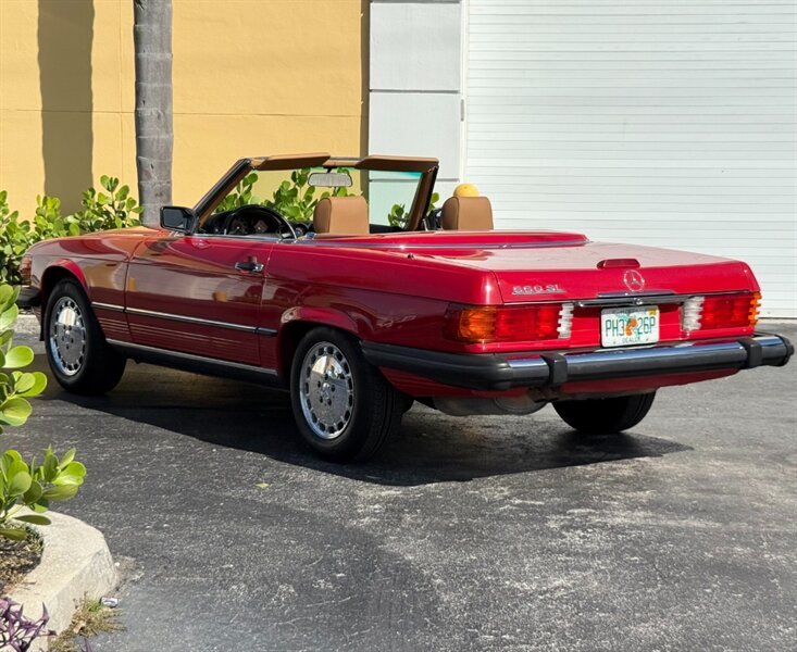 1989 Mercedes-Benz 560 SL Red