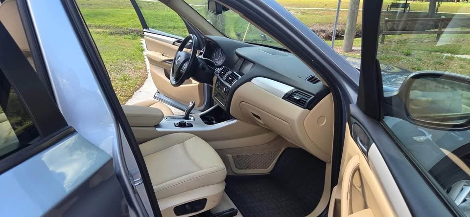 2014 BMW X3 Silver with Sunroof