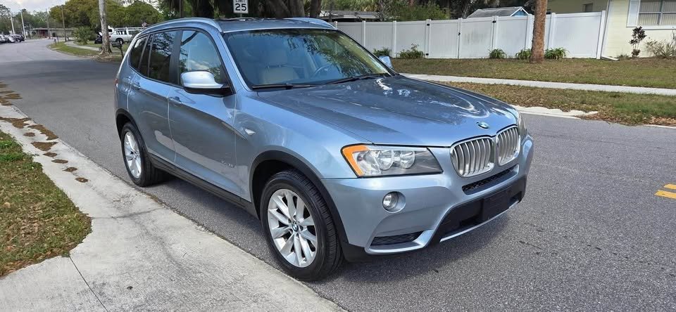 2014 BMW X3 Silver with Sunroof