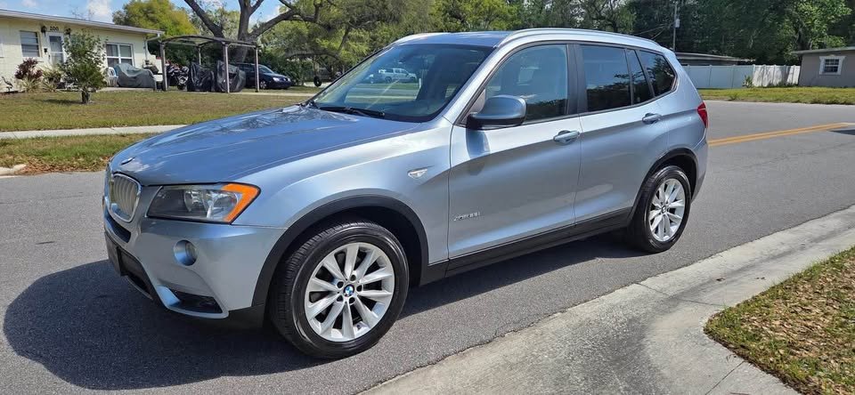 2014 BMW X3 Silver with Sunroof