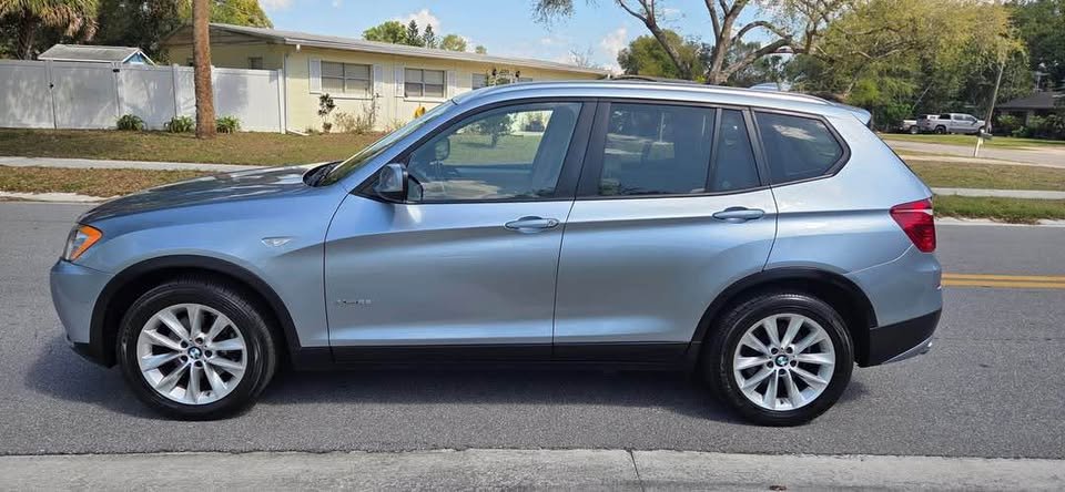 2014 BMW X3 Silver with Sunroof