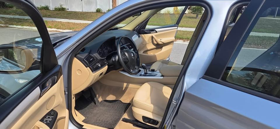 2014 BMW X3 Silver with Sunroof