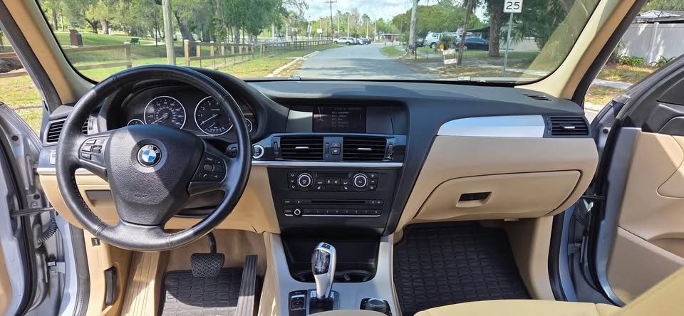 2014 BMW X3 Silver with Sunroof