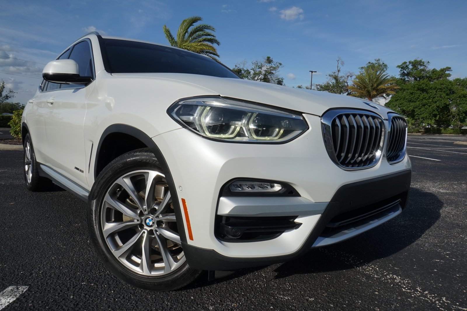 2018 BMW X3 xDrive30i AWD White