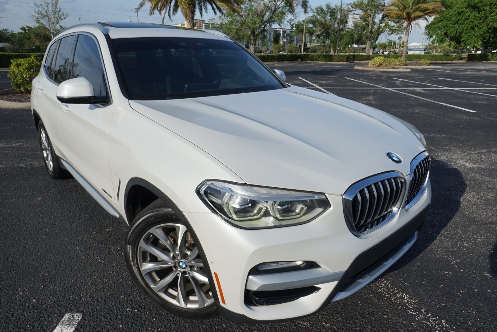 2018 BMW X3 xDrive30i AWD White