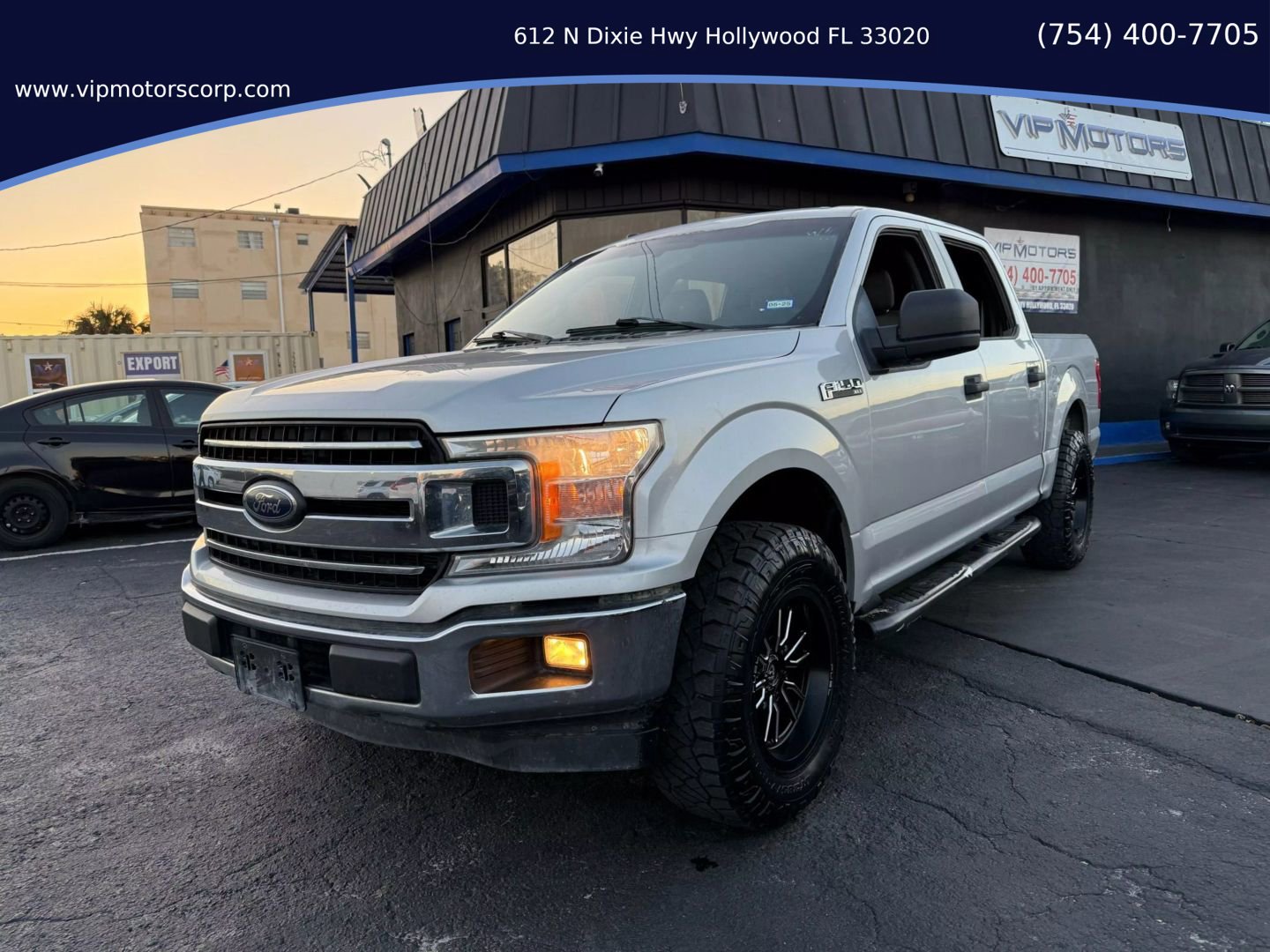 2018 Ford F-150 SuperCrew Cab XLT Silver