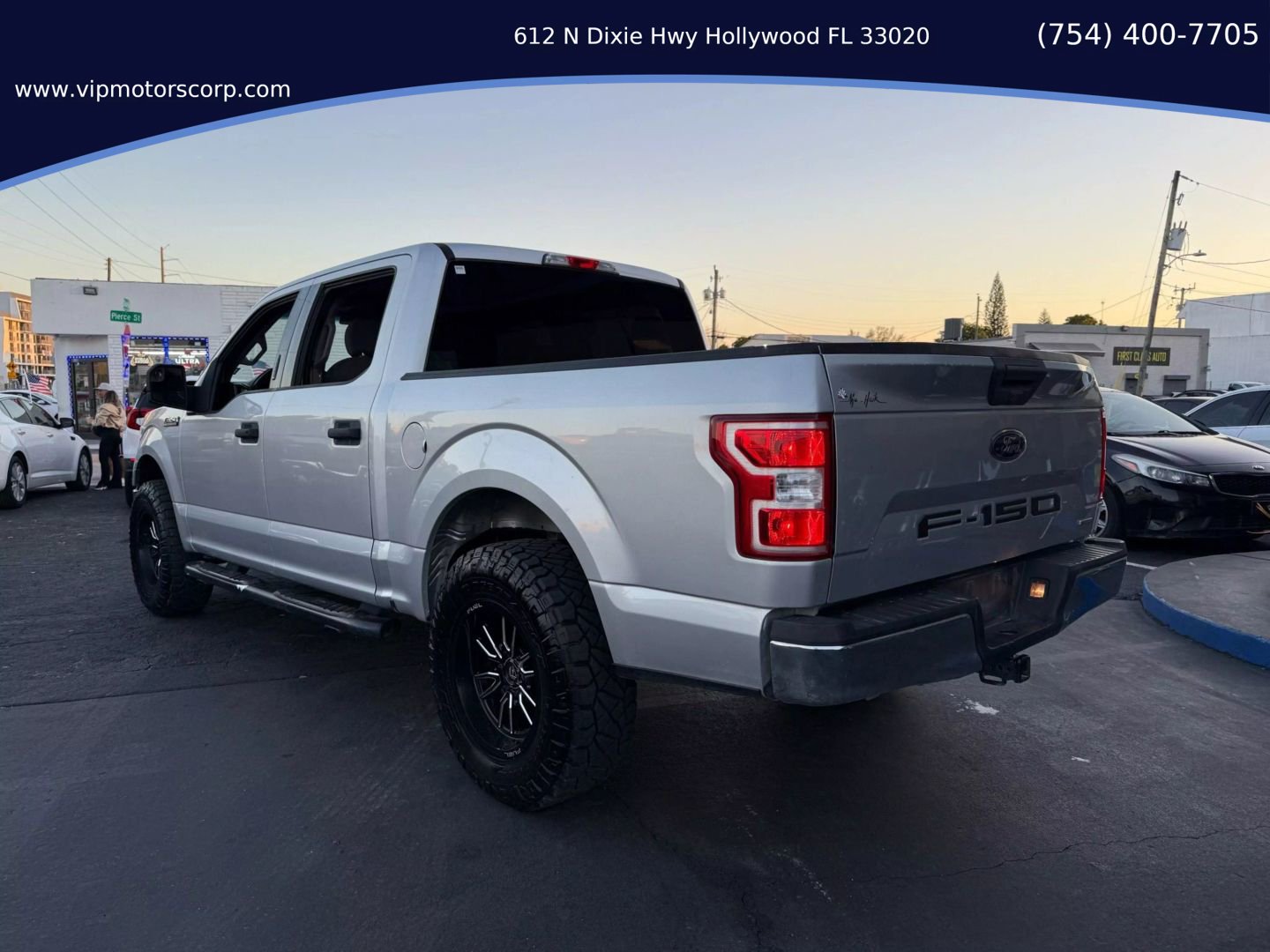 2018 Ford F-150 SuperCrew Cab XLT Silver