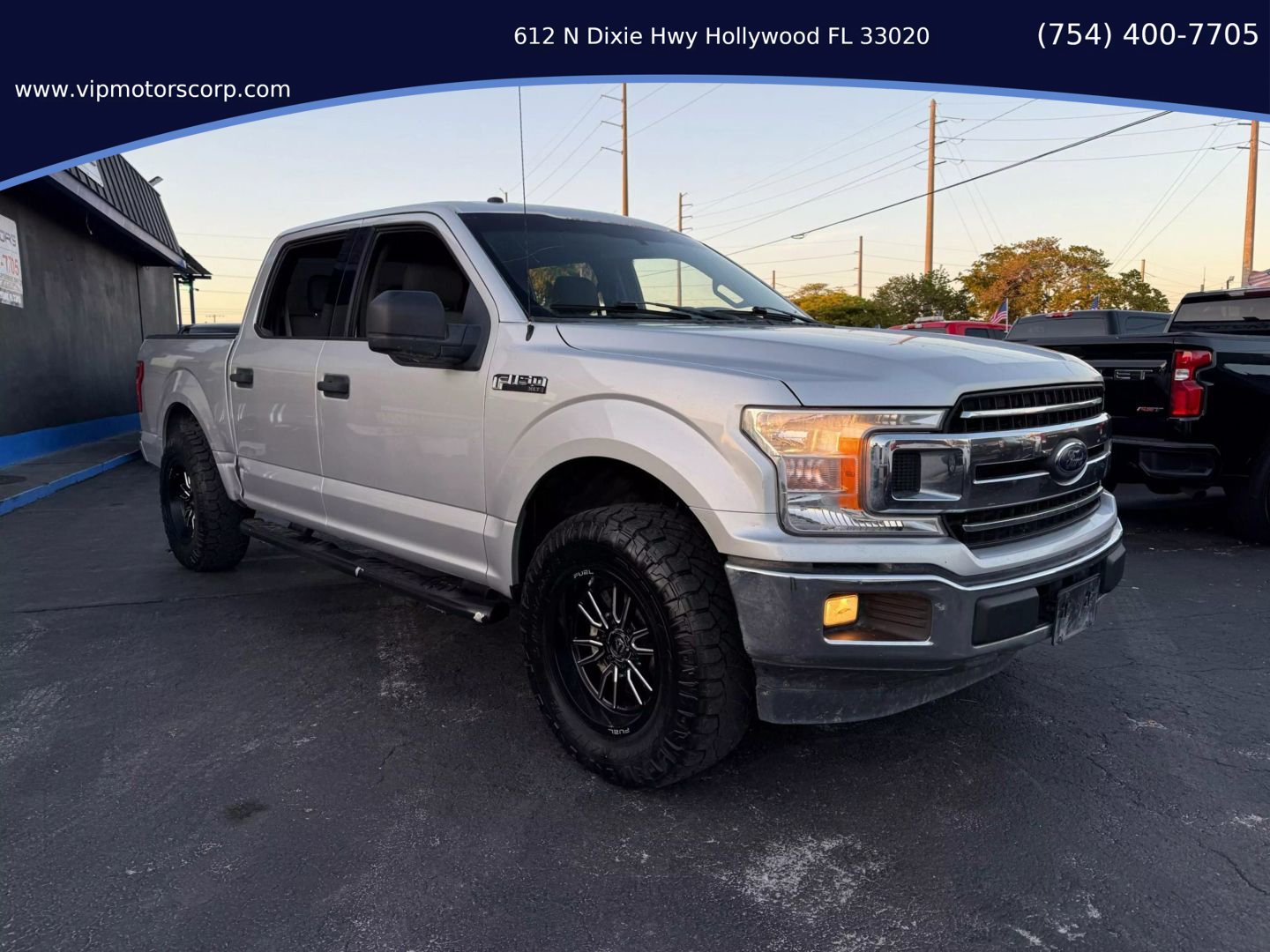 2018 Ford F-150 SuperCrew Cab XLT Silver