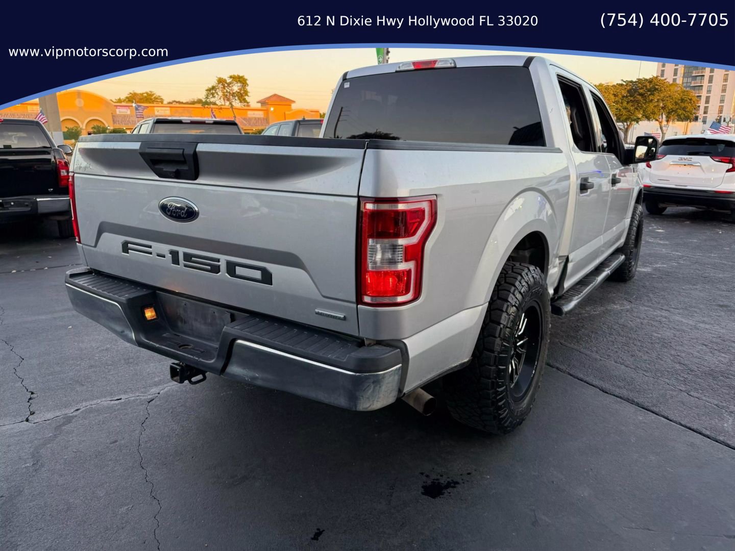 2018 Ford F-150 SuperCrew Cab XLT Silver