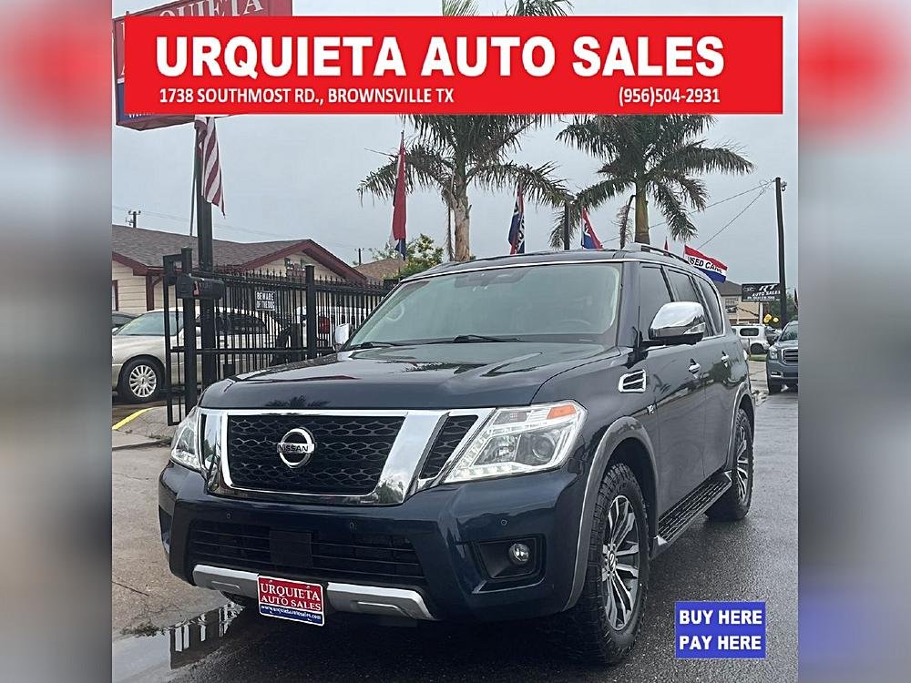 2018 Nissan Armada SV Blue