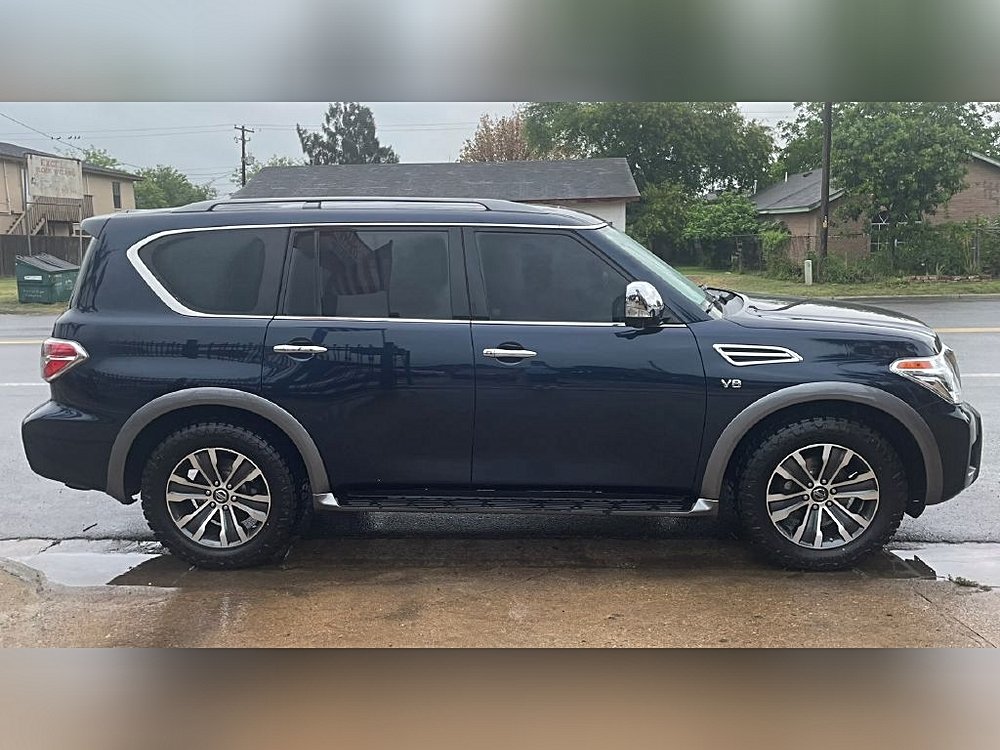 2018 Nissan Armada SV Blue