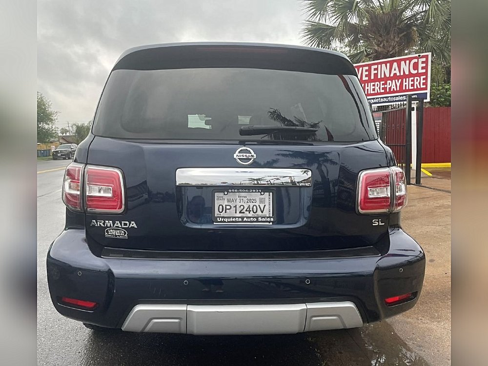 2018 Nissan Armada SV Blue