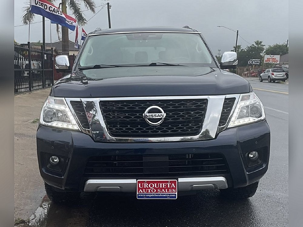 2018 Nissan Armada SV Blue