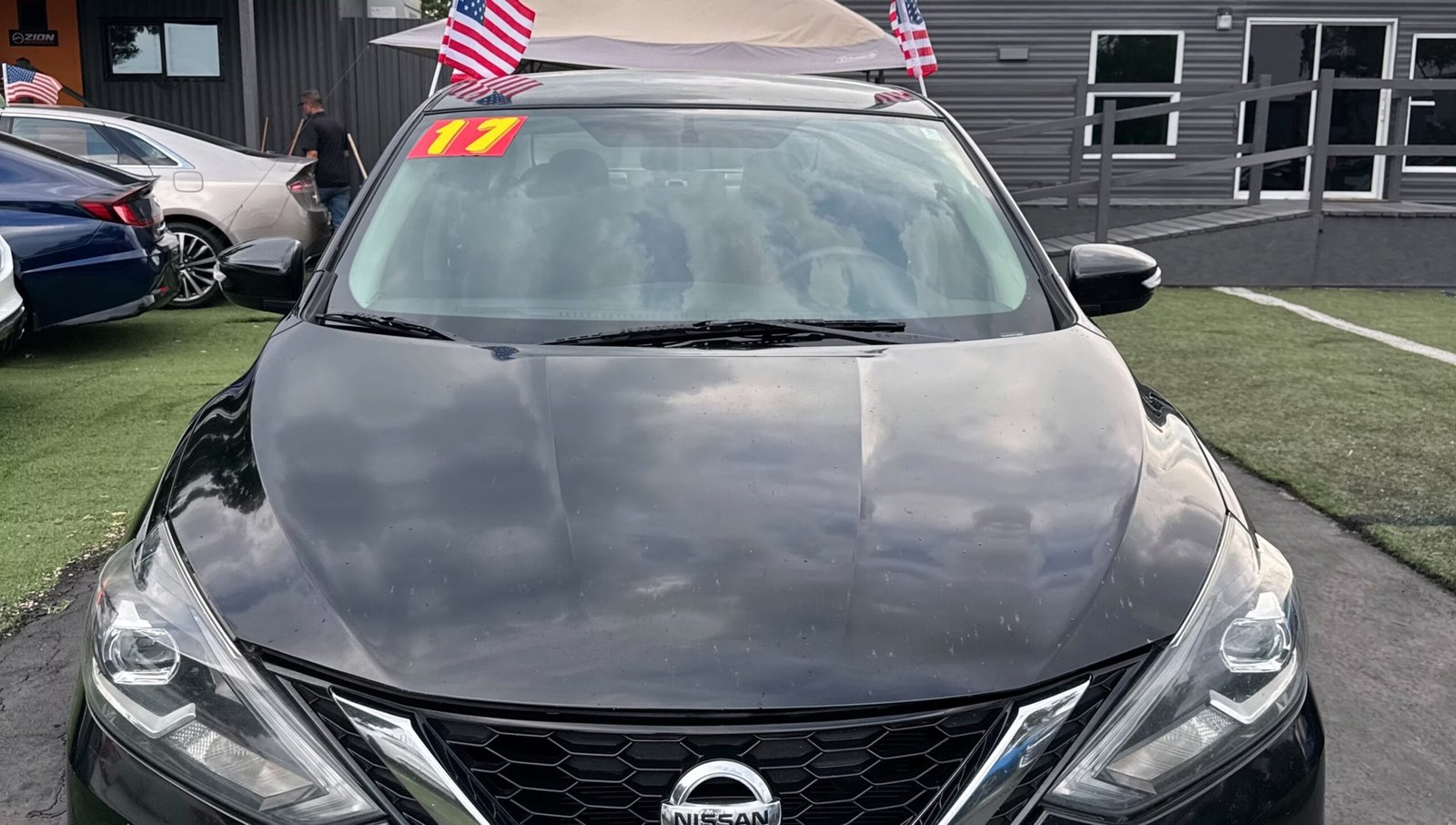 2017 Nissan Sentra SR in Black